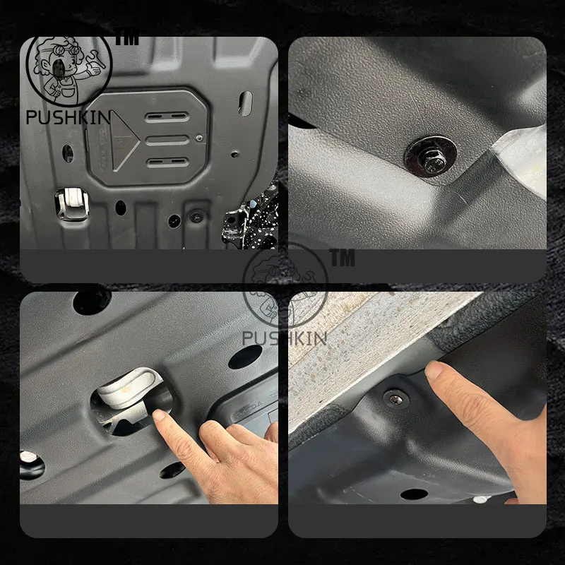 Для geely galaxy starship 7 em-i geely starray em-i подзащита двигателя - Фотография_5