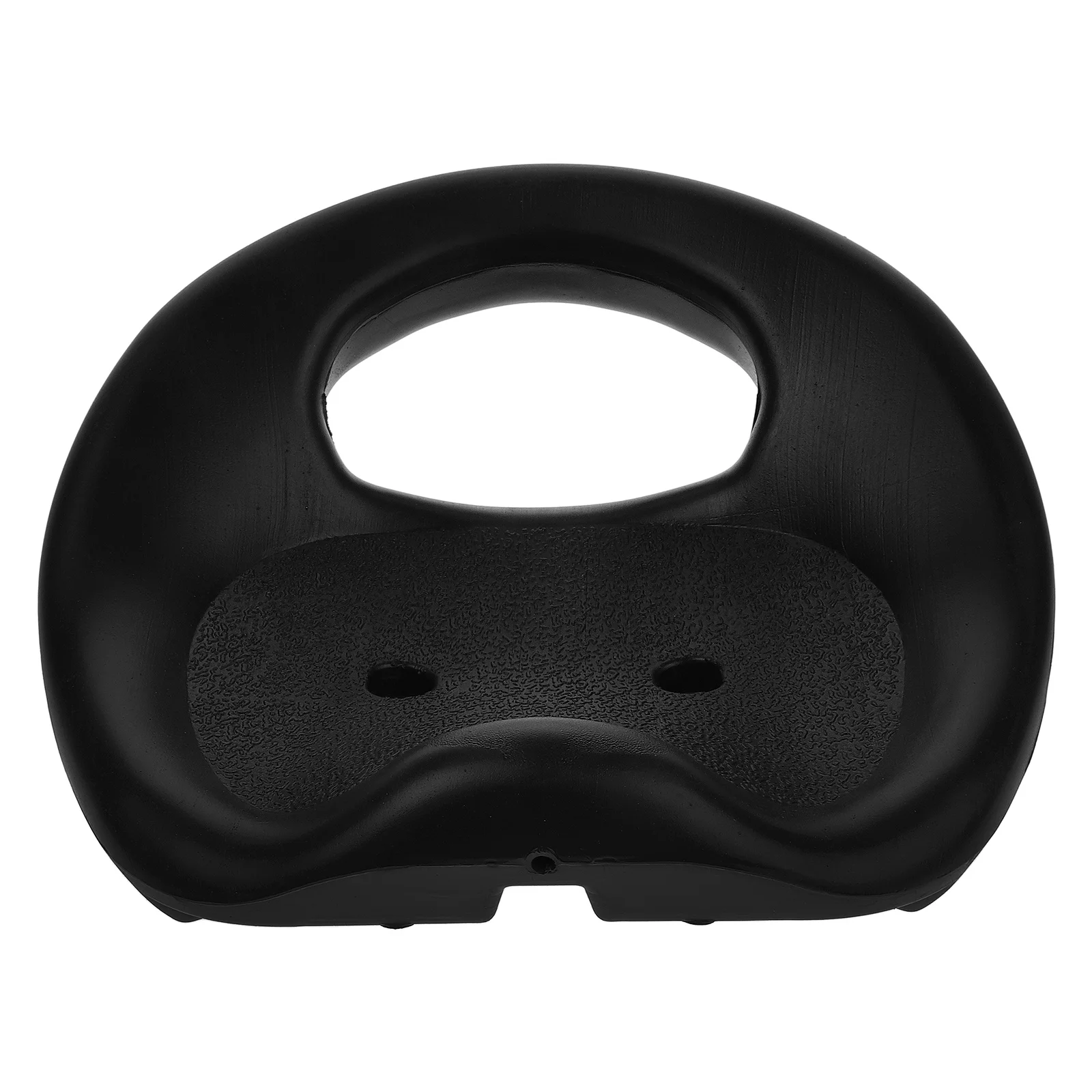 Утолщенное черное пластиковое сменное сиденье для трехколесного велосипеда