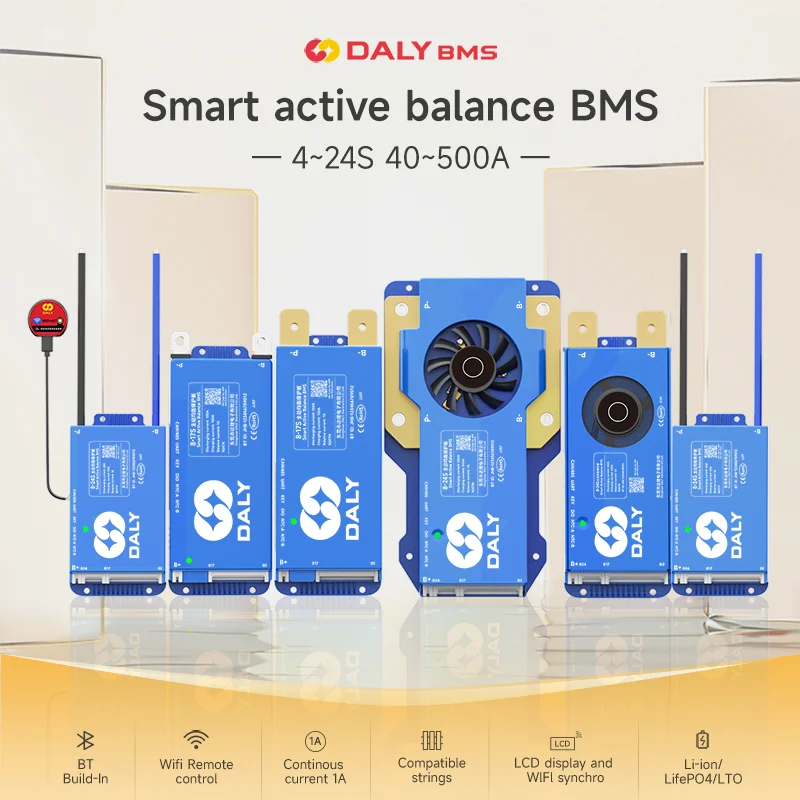 Daly 100 bms lifepo4 4s 7s 8s 10s - Фотография_2