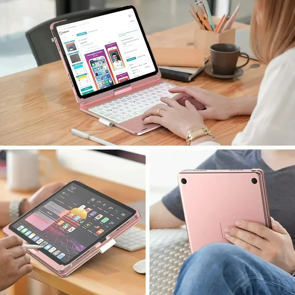 Новая клавиатура magic keyboard для ipad 11-го поколения 2025 a16 - Фотография_6