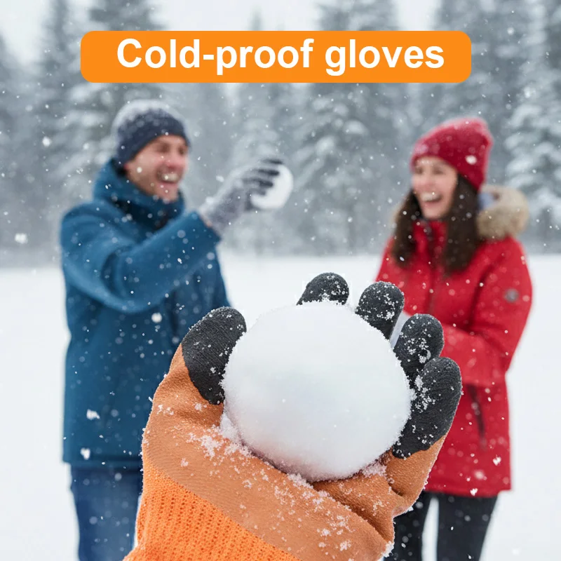 Зимние рабочие перчатки для мужчин - Фотография_5