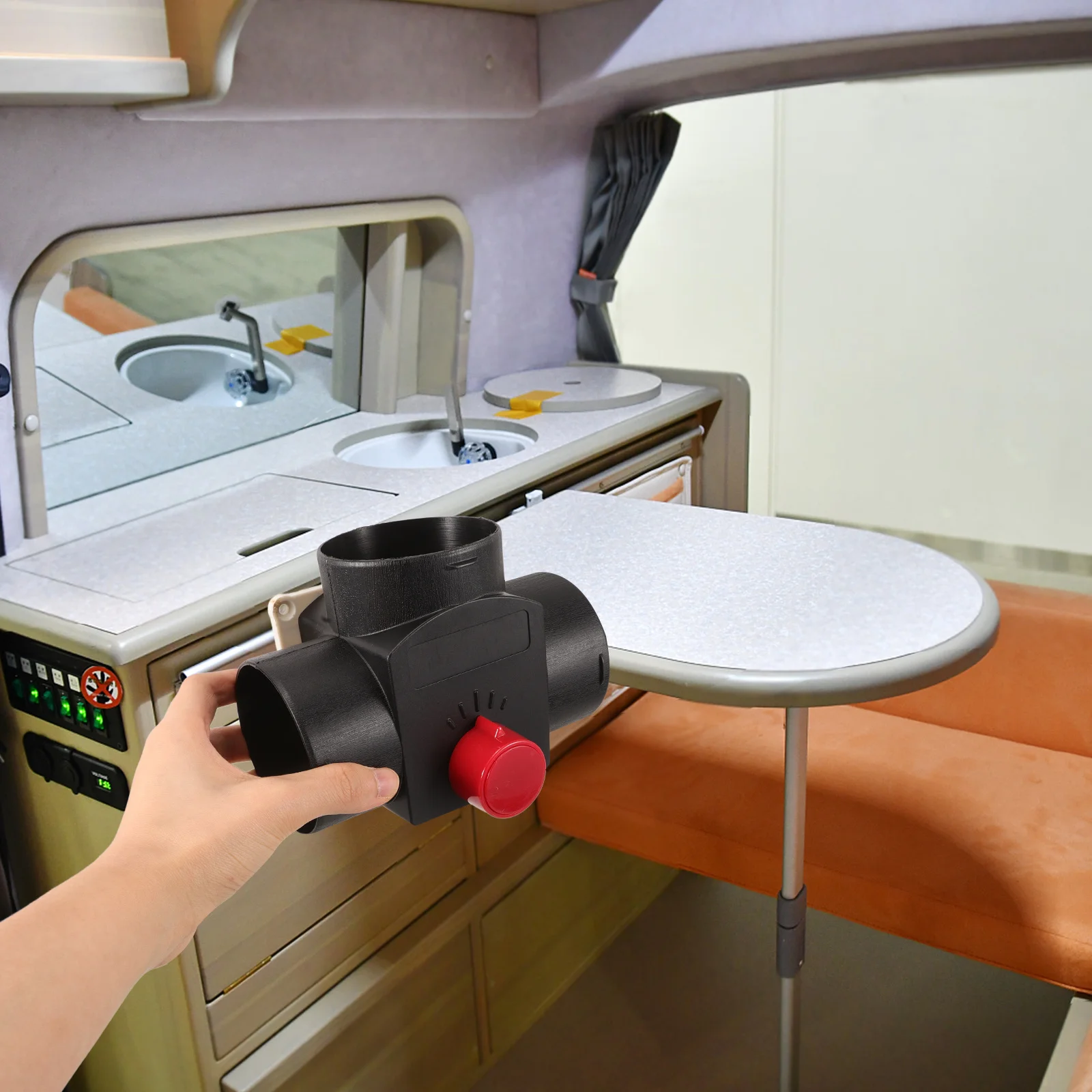 Трехходовой пластиковый клапан - Фотография_3