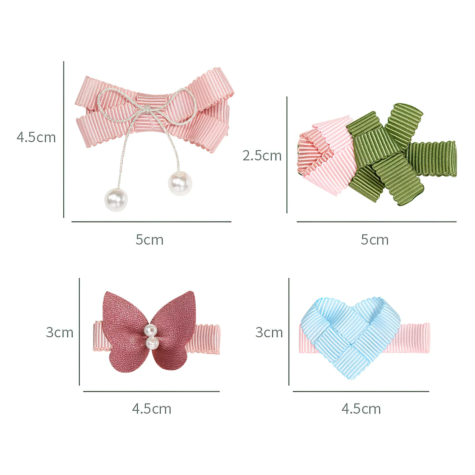 Заколки для волос с бантом - Фотография_3