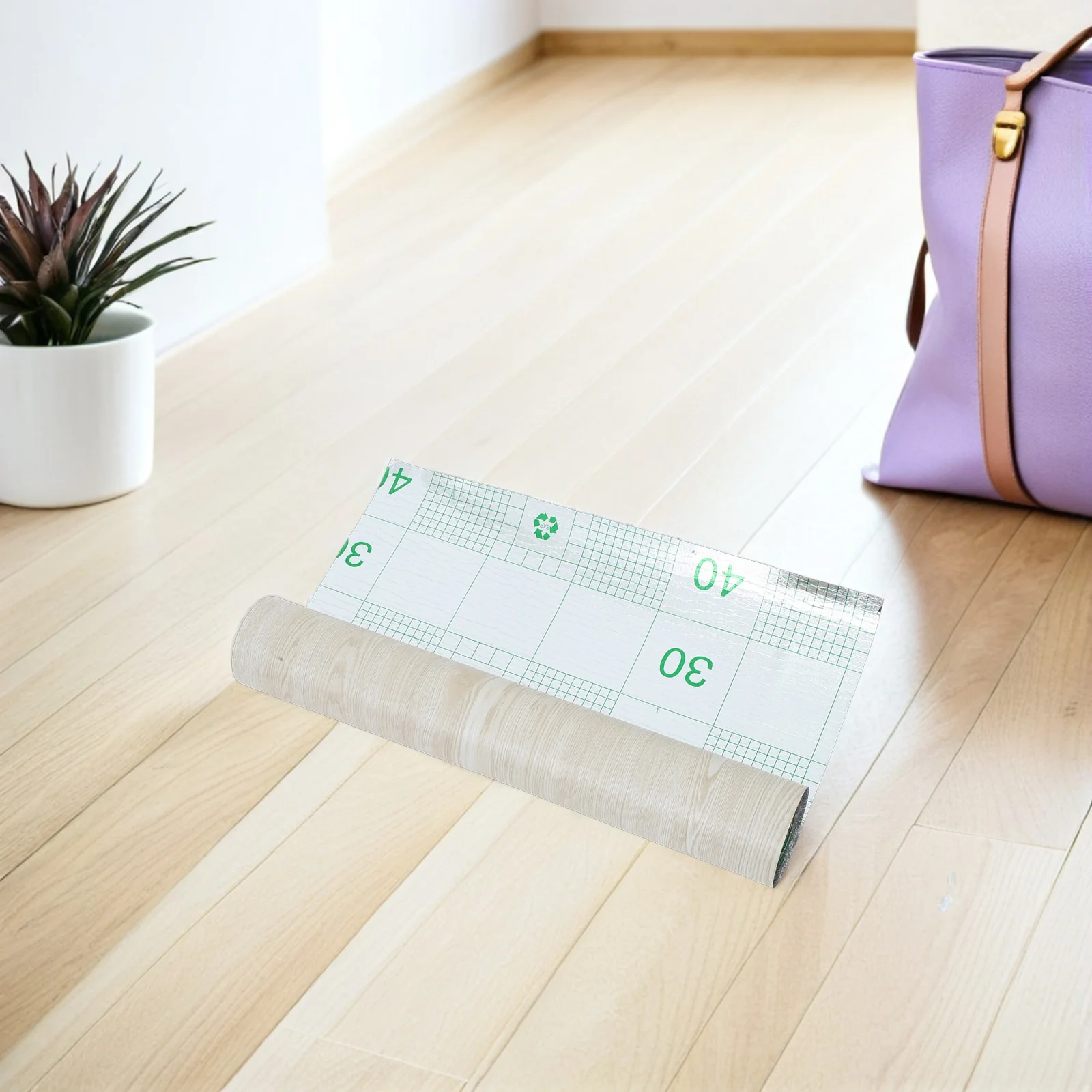 Самоклеящаяся напольная плитка из пвх 300x40 см - Фотография_3