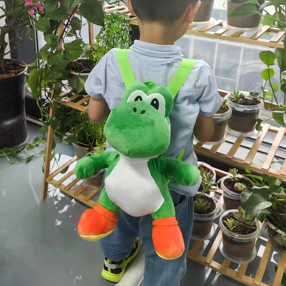 9-стильный плюшевый рюкзак супер марио koopa troopa bowser lemmy yoshi - Фотография_2