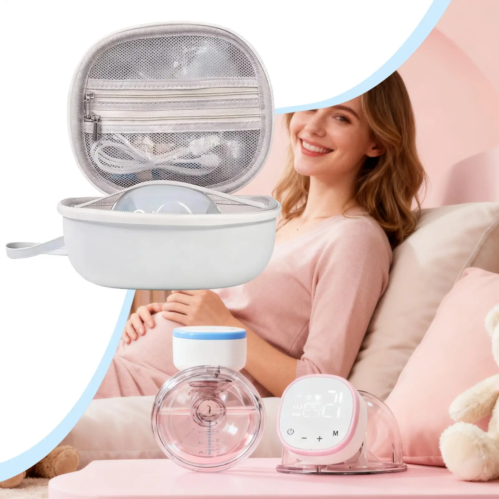 Сумка для молокоотсоса с эластичным ремнем - Фотография_3