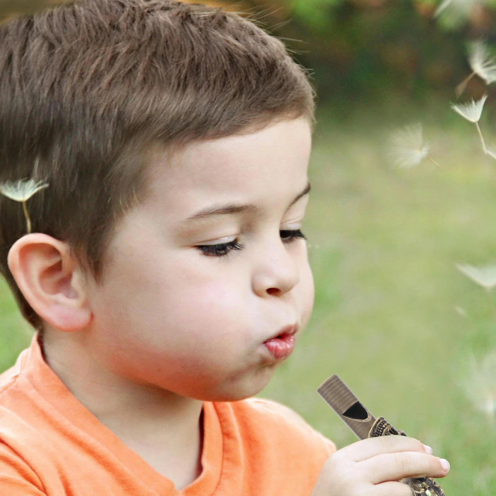 Медный свисток в форме черепа - Фотография_2