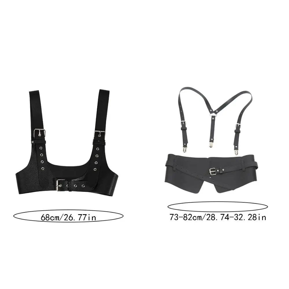 Корсетный пояс u-образный кожаный - Фотография_6