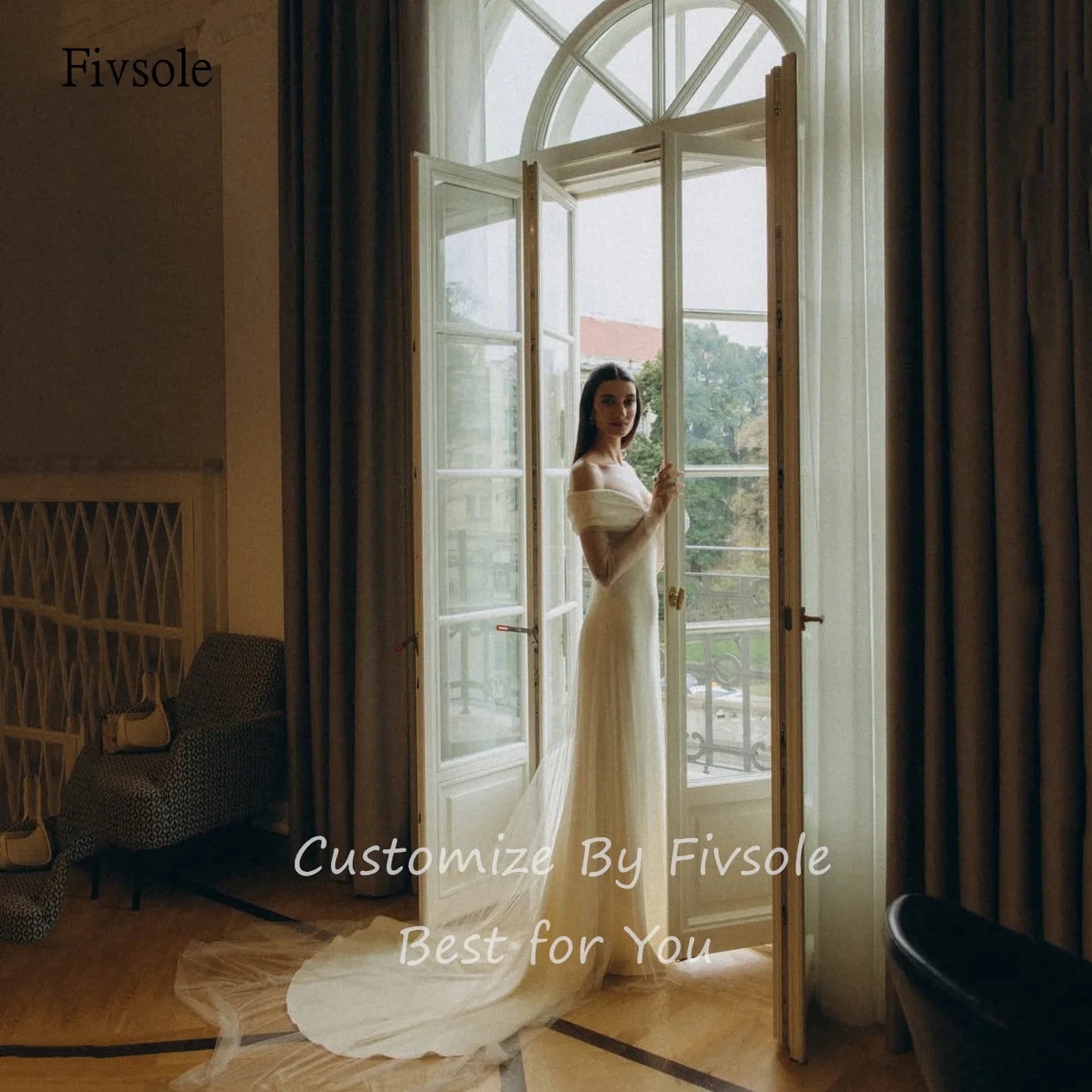 Fivsole элегантное свадебное платье - Фотография_4