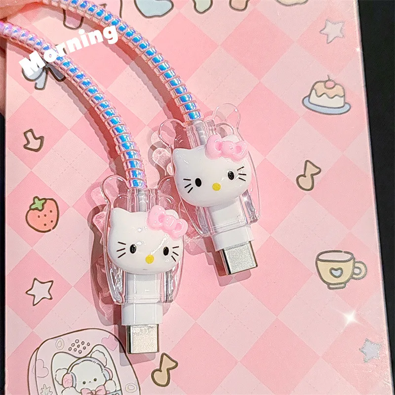 Новый diy высококачественный чехол для зарядного устройства hello kitty - Фотография_5