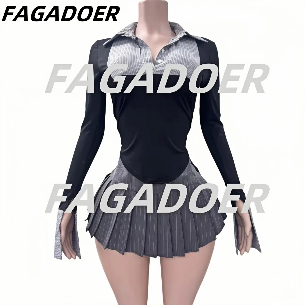 Fagadoer модный комплект из двух - Фотография_5