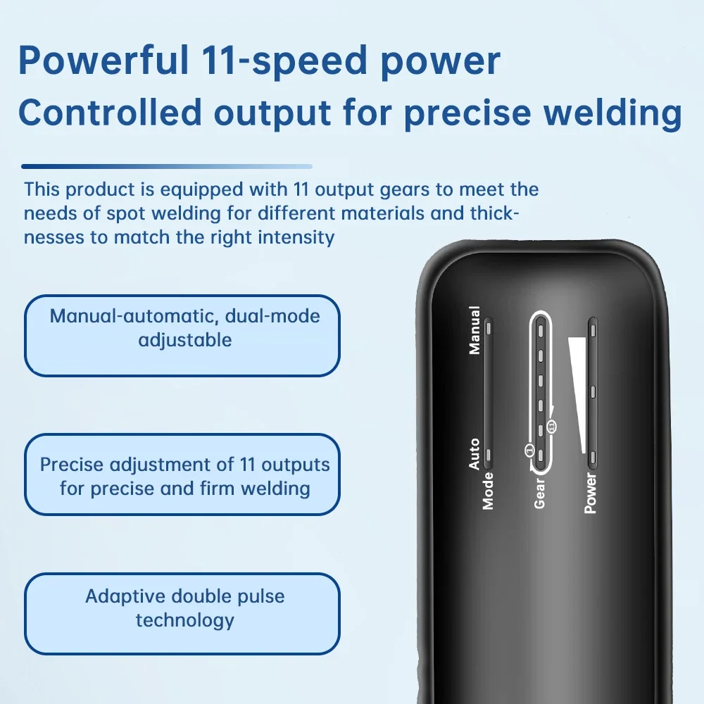 Регулируемый аппарат для точечной сварки с аккумулятором 18650 - Фотография_2