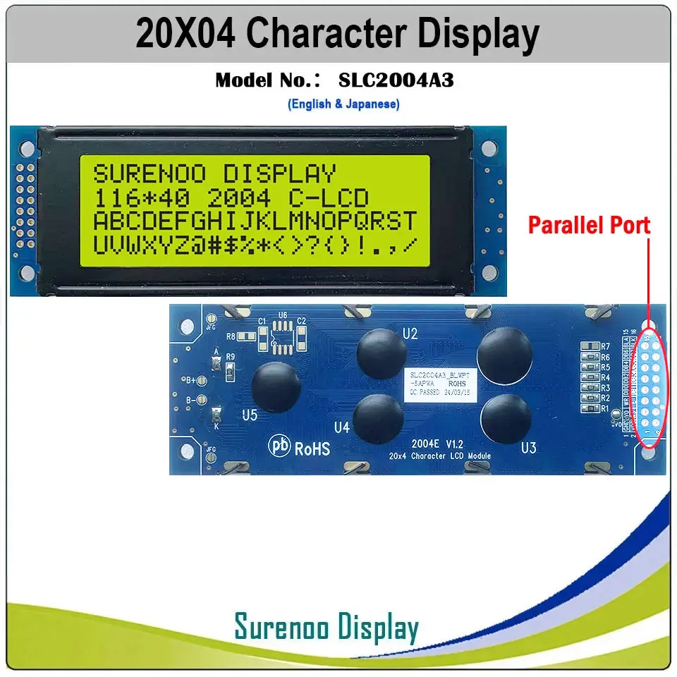Surenoo 116*40 мм 2*8 контактов - Фотография_2