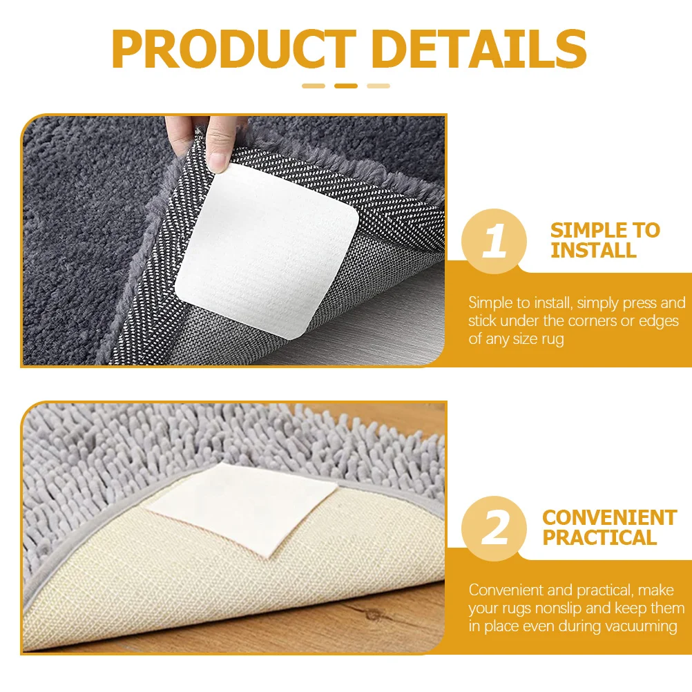 Противоскользящие угловые захваты для ковров - Фотография_5