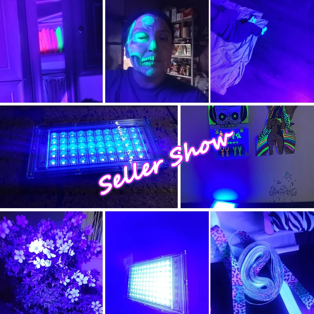 Led ультрафиолетовый прожектор - Фотография_6