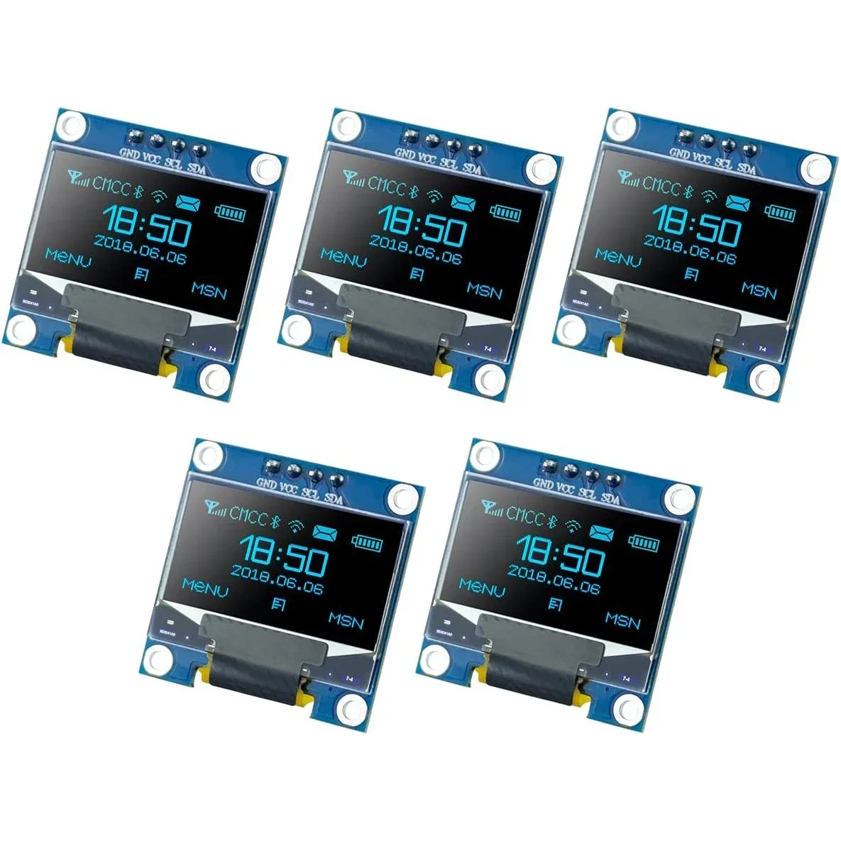 0,96-дюймовый oled-дисплей i2c iic - Фотография_6