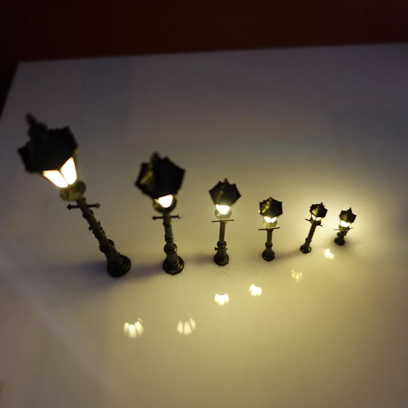 Модель фонаря ho n o scale 3v lamppost - Фотография_5