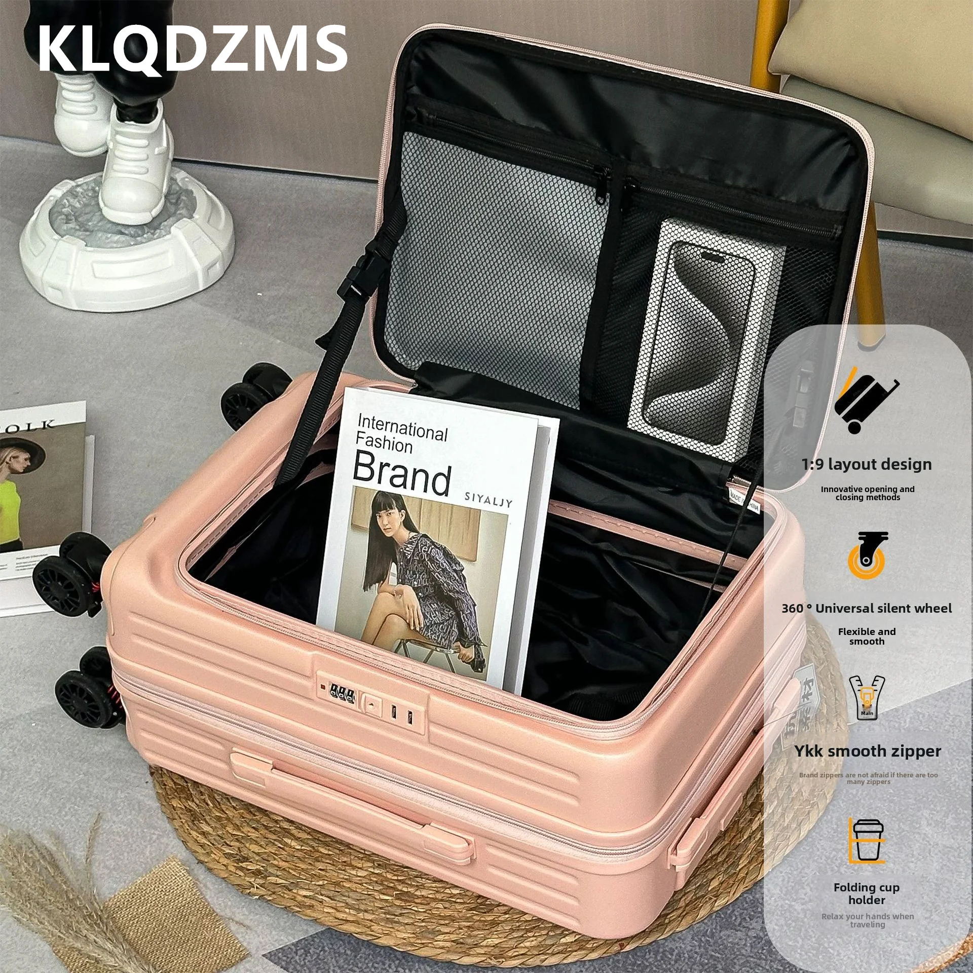 Klqdzms высококачественный чемодан - Фотография_6