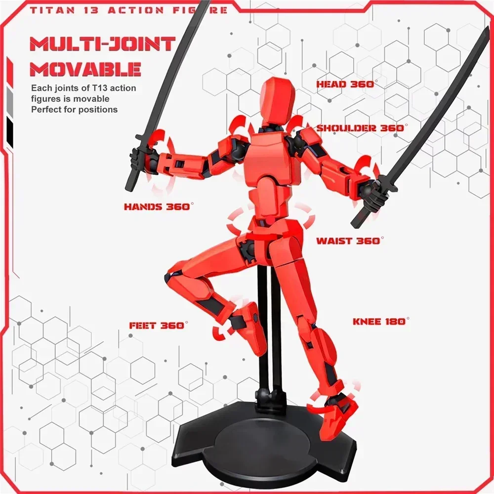 13 суставов подвижные фигурки манекен - Фотография_3