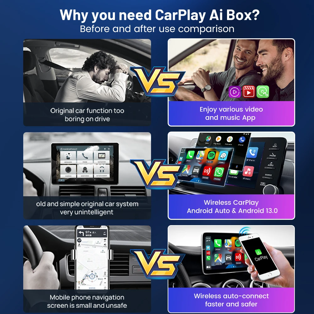 Carlinkit ai box android 13 светодиодный - Фотография_5