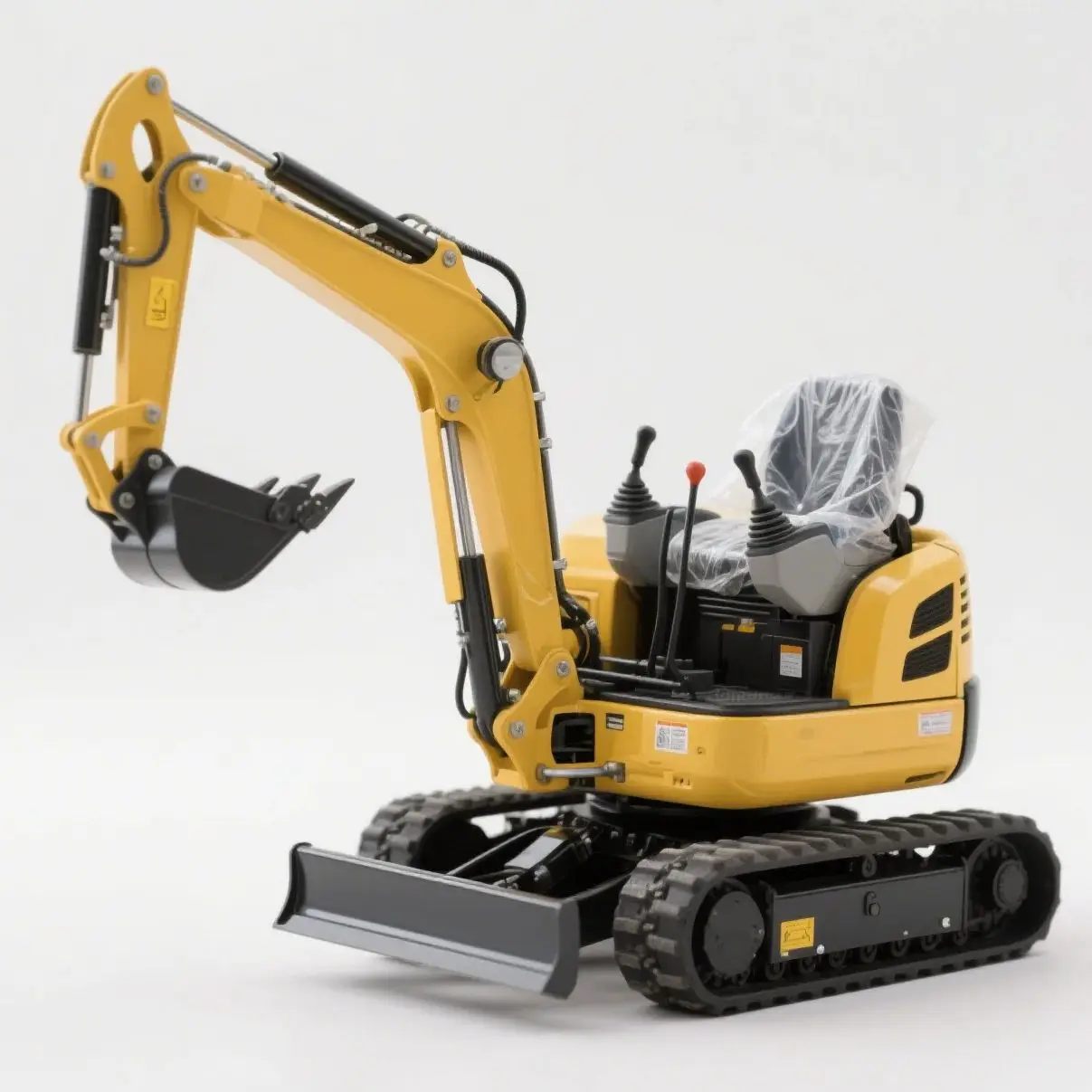 Маленький бытовой мини-экскаватор bagger epa kubota - Фотография_5