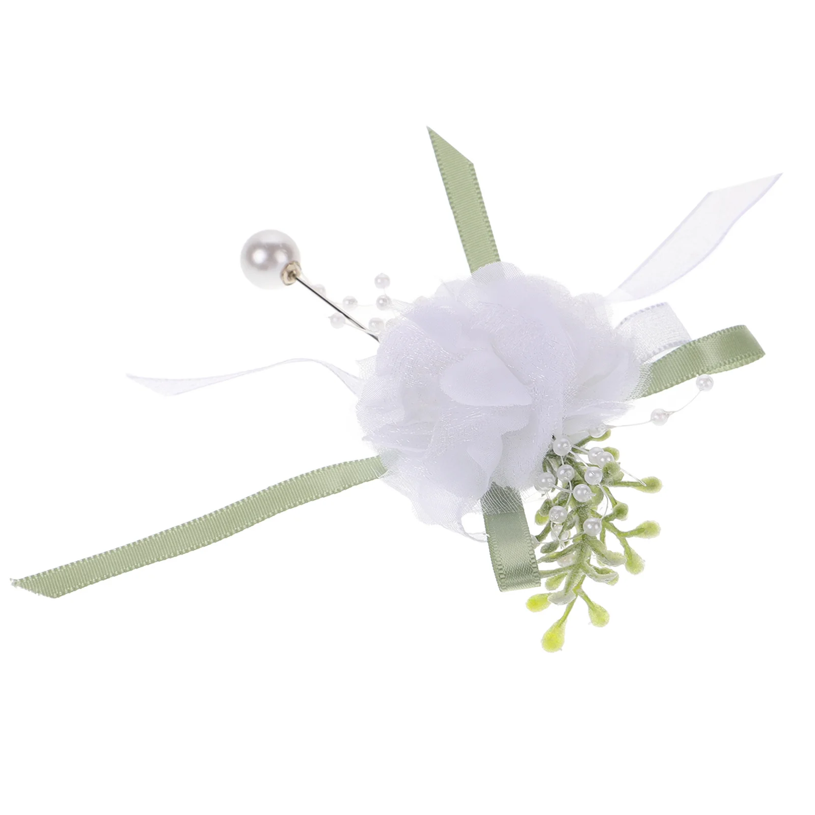 Изысканная бутоньерка для подружки невесты