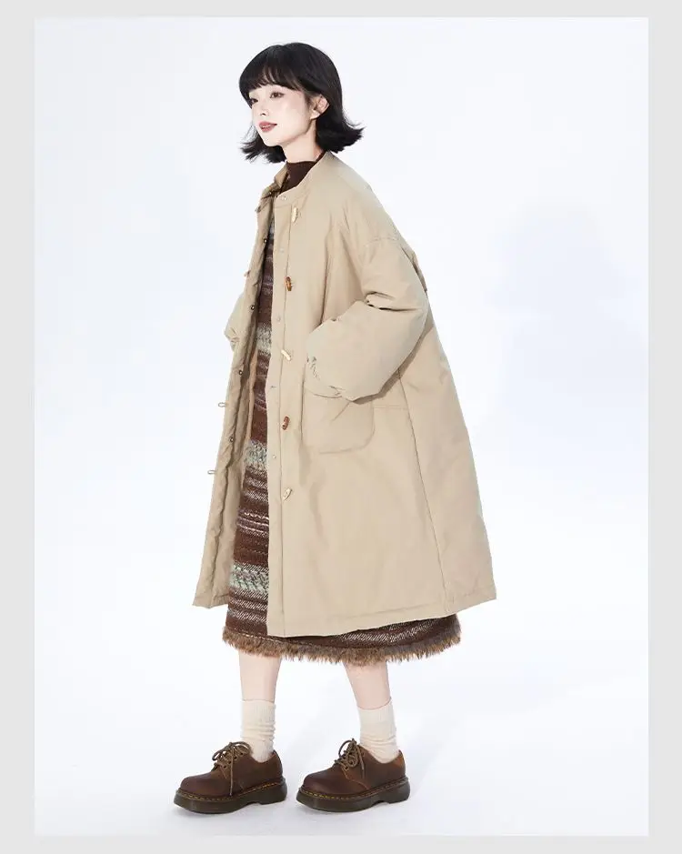 Японская хлопковая куртка с роговицами для женщин - Фотография_3