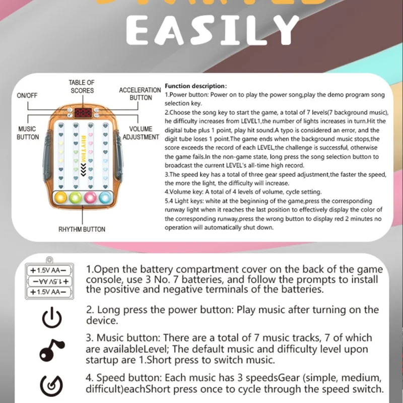 Quick push game eye сенсорная консоль - Фотография_5