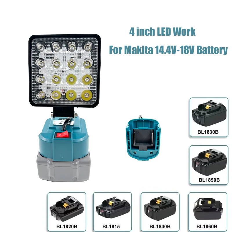 Дюйма светодиодный светильник для makita 14 - Фотография_2