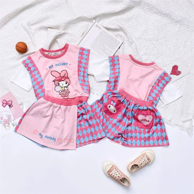 Новая весенне-летняя толстовка kawaii sanrio ins fashion my melody - Фотография_2