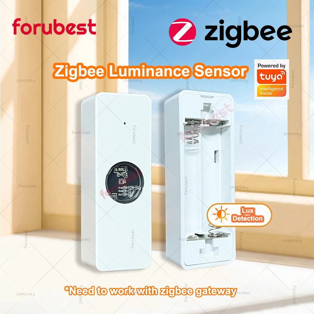 Умный датчик яркости zigbee