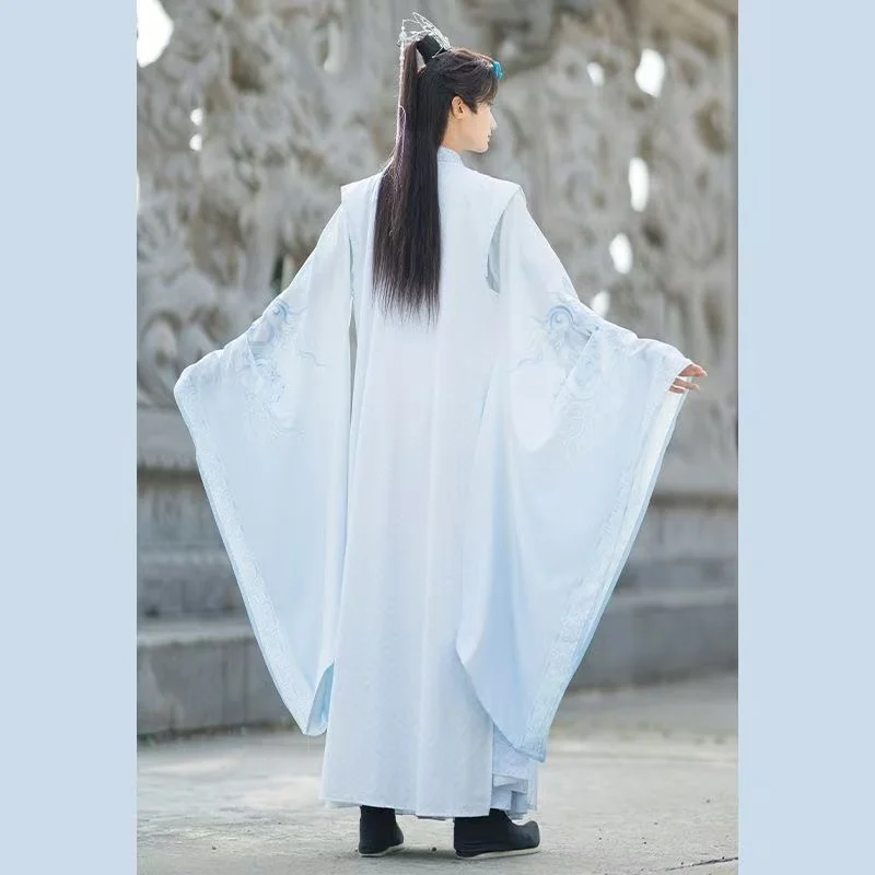 Классический принт дракона hanfu для мужчин и женщин - Фотография_2
