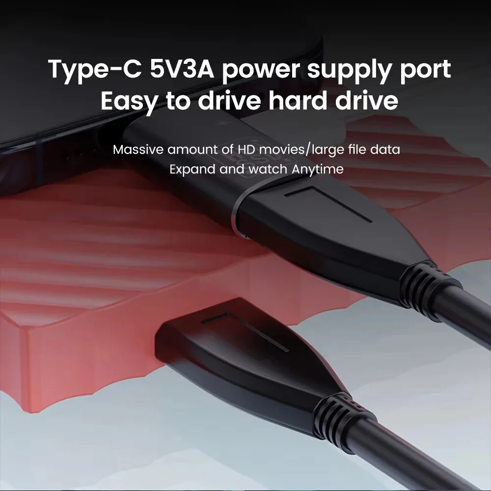 Адаптер otg type-c адаптер usb-c «папа» на «мама» usb 2.0 - Фотография_5