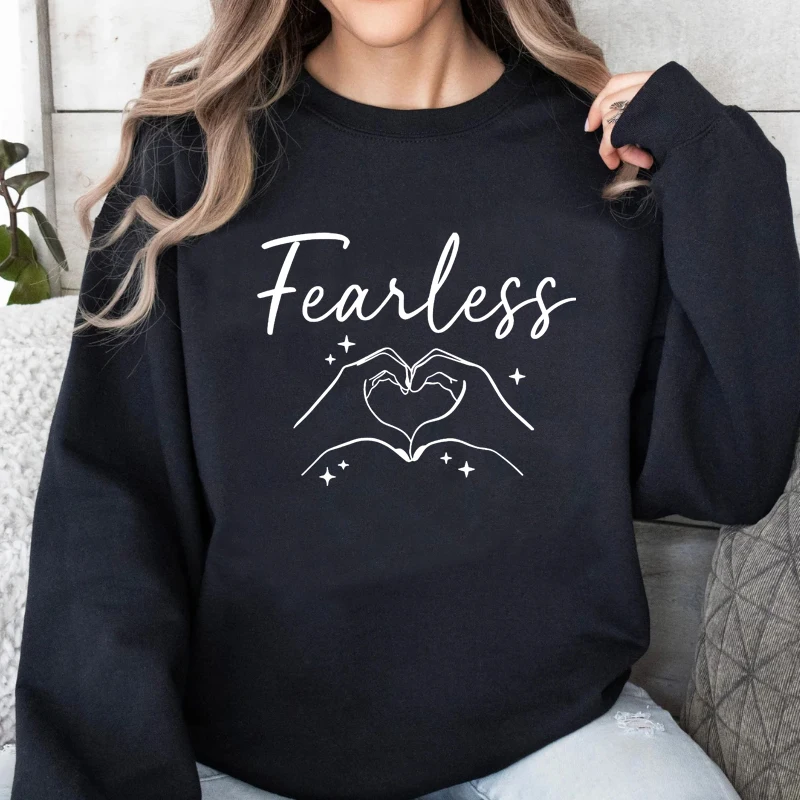 Толстовки fearless era для девочек