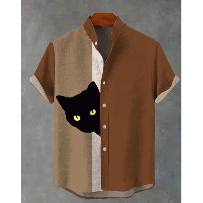 Men's vintage linen blend
