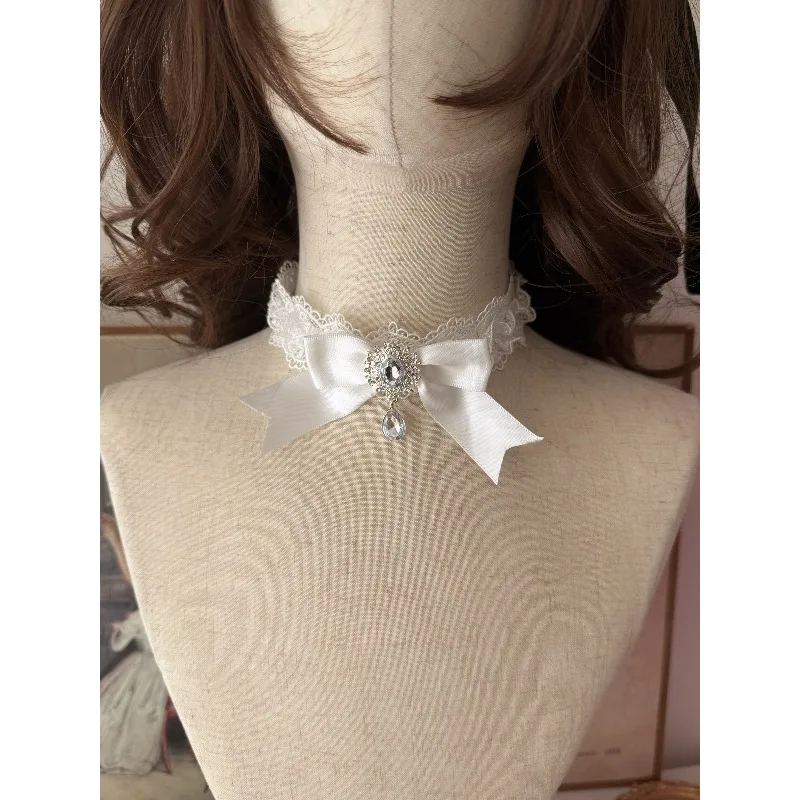 Милая милая шляпа y2k в японском стиле с большим бантом в стиле лолиты - Фотография_4