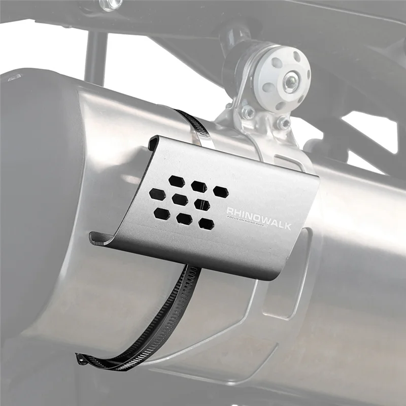 Rhinowalk мотоциклетная защита выхлопной трубы - Фотография_4