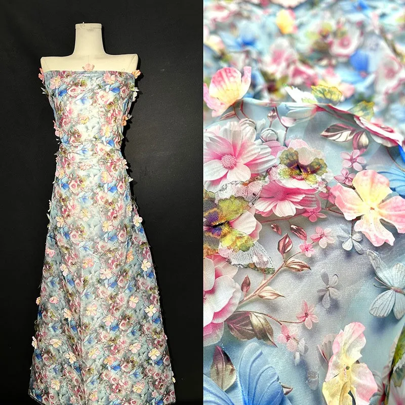 Высокое платье, ткань - Фотография_2