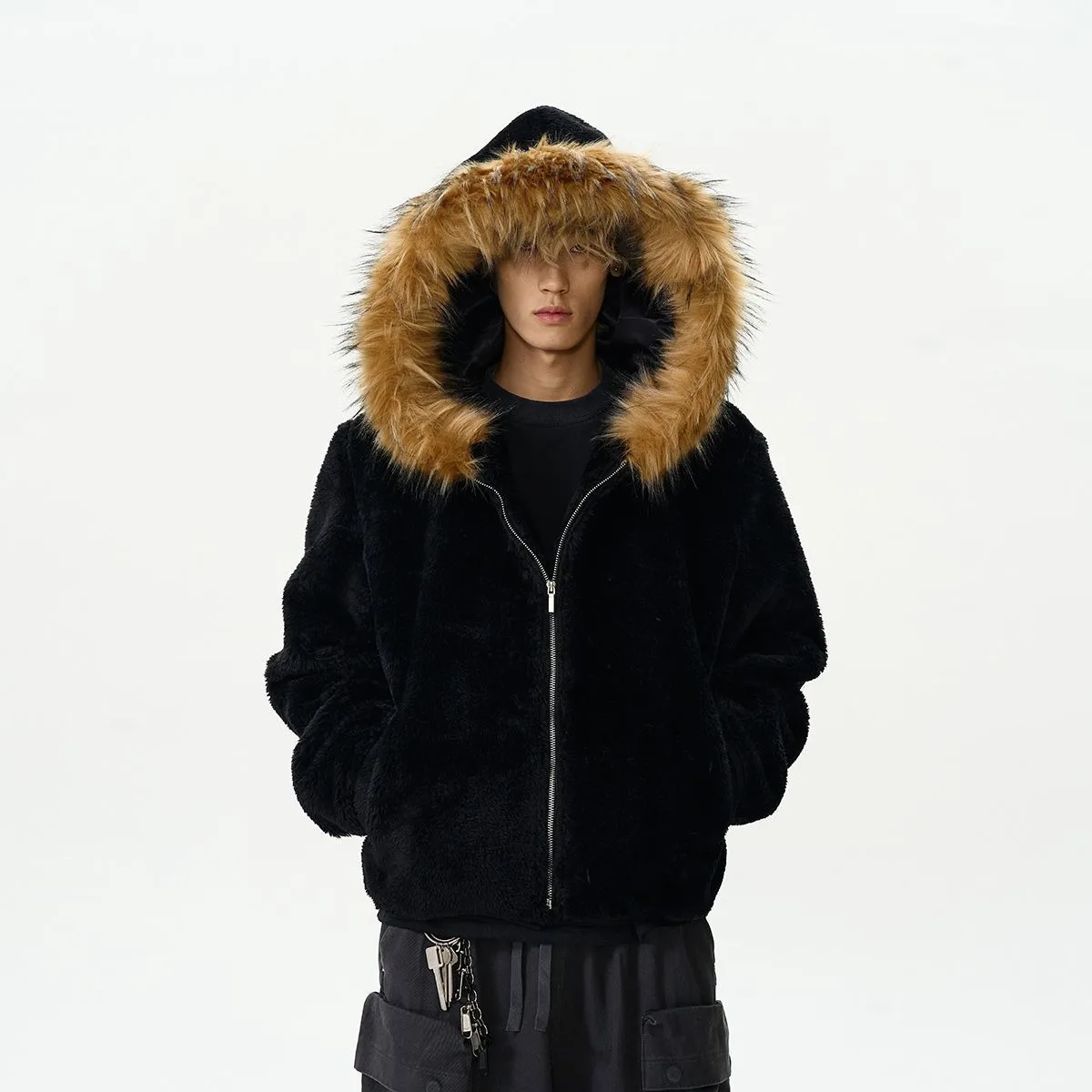 Теплая и холодостойкая куртка в молодежном стиле - Фотография_2