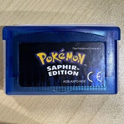 Игровой картридж gba серии pokemon - Фотография_2