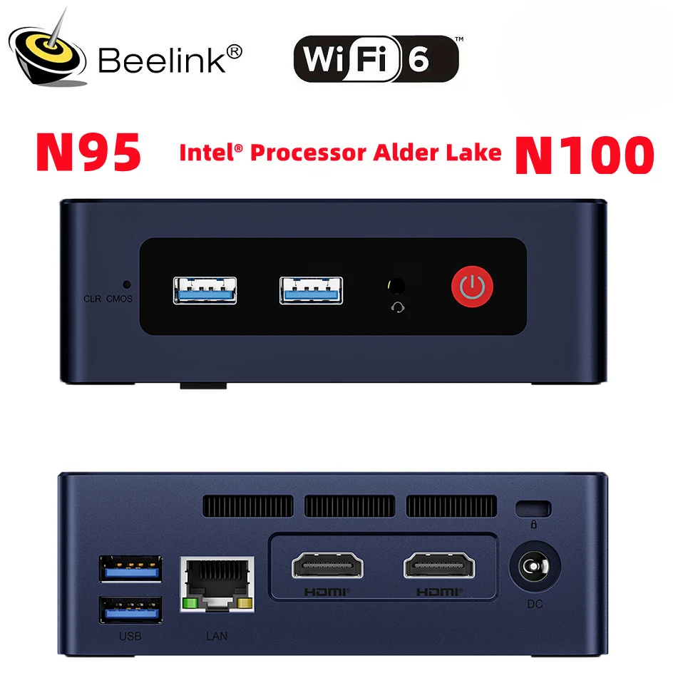 Pro мини пк 12-й intel родительский/n100 3