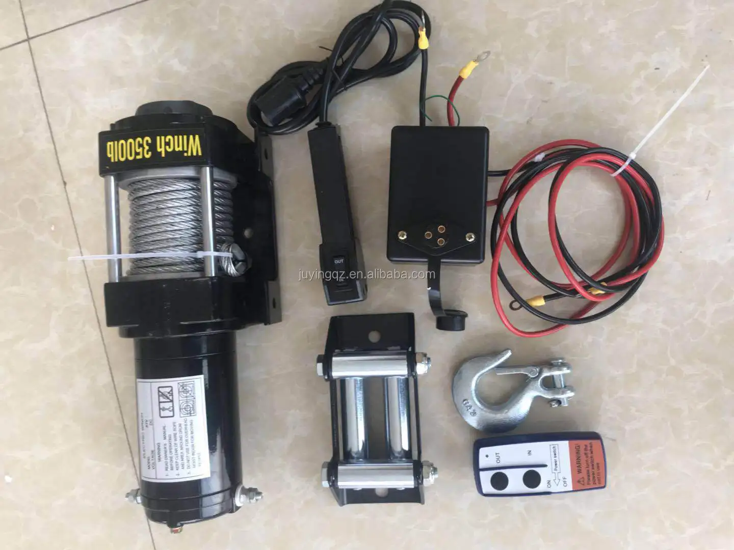 Маленькая электрическая лебедка 12 в - Фотография_4