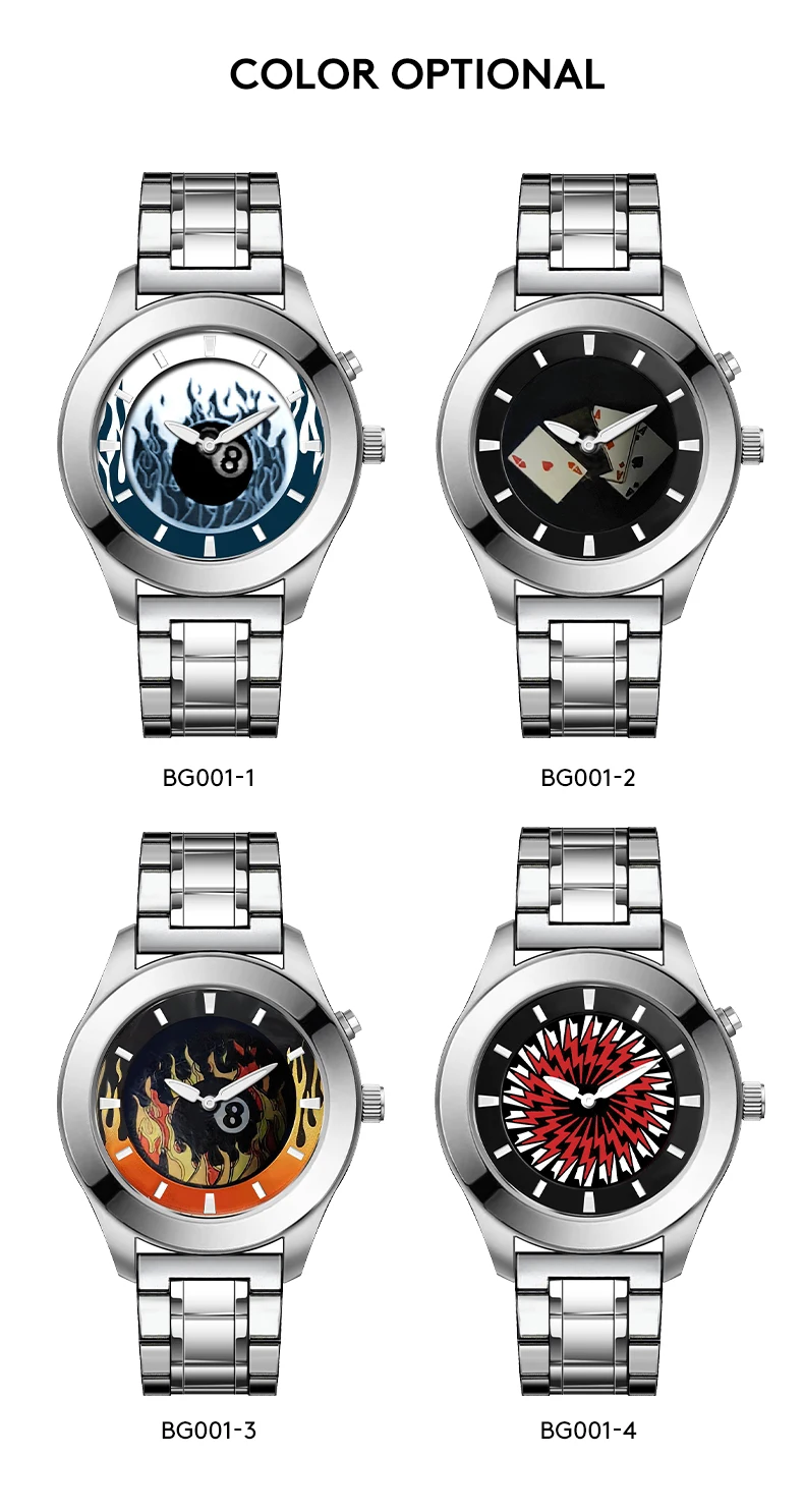 Ретро часы millennium с динамическим пламенным циферблатом - Фотография_6