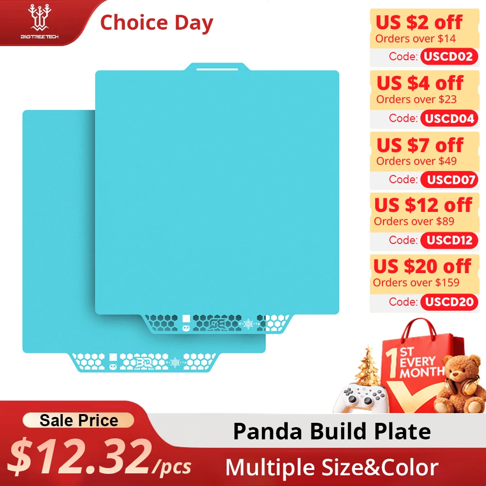 Разборная пластина biqu panda cryogrip pro с покрытием без засорения