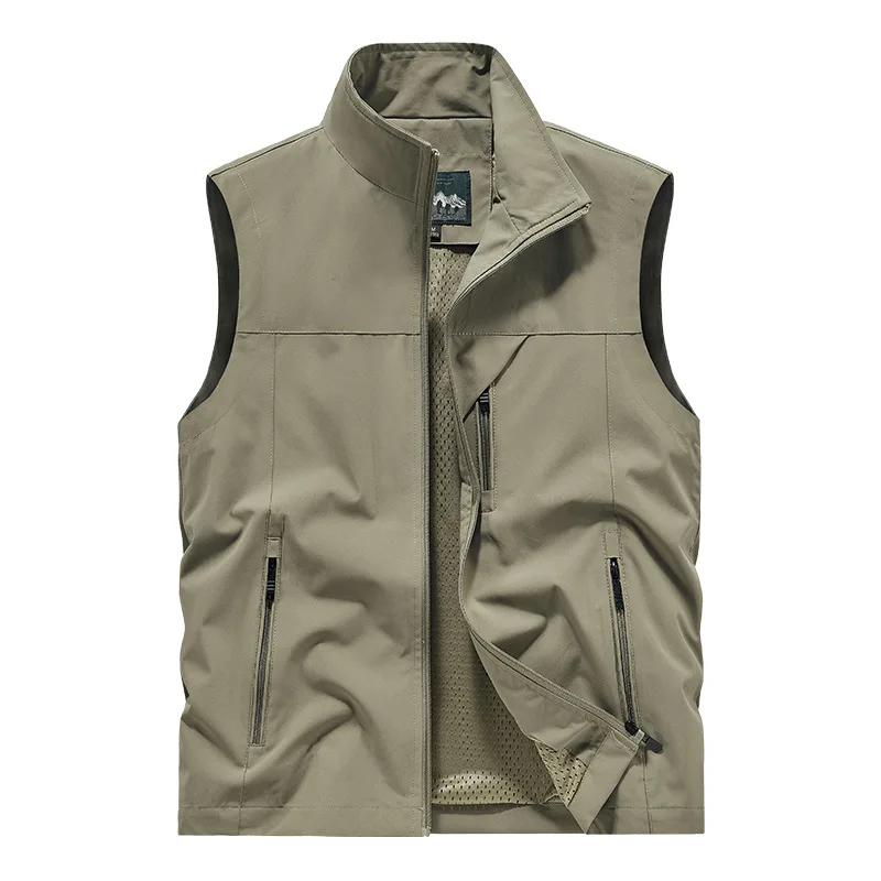 New men spring vest outdoor tactical