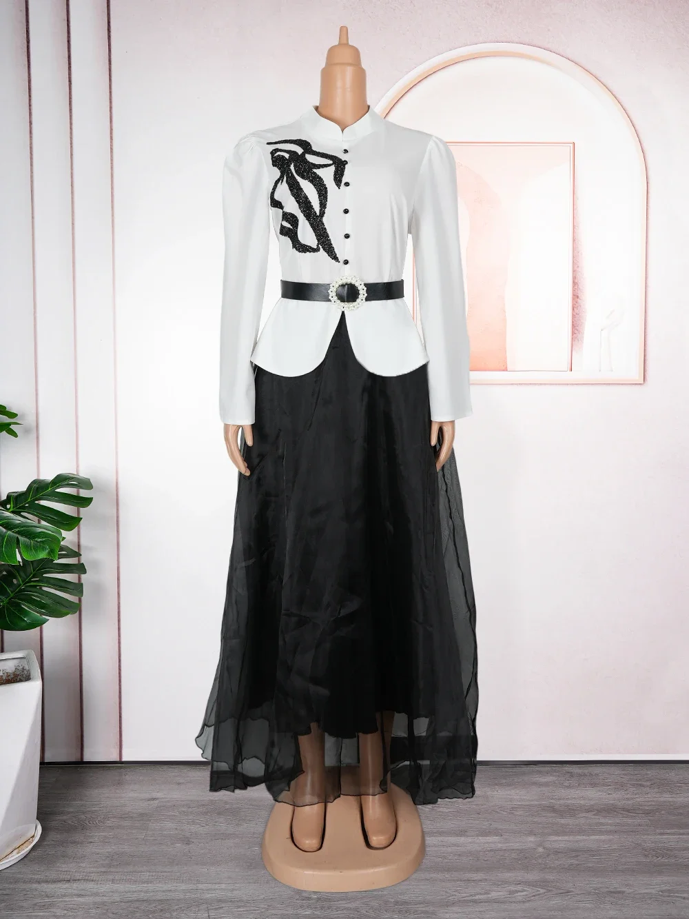 Африканские вечерние платья больших размеров для женщин - Фотография_5