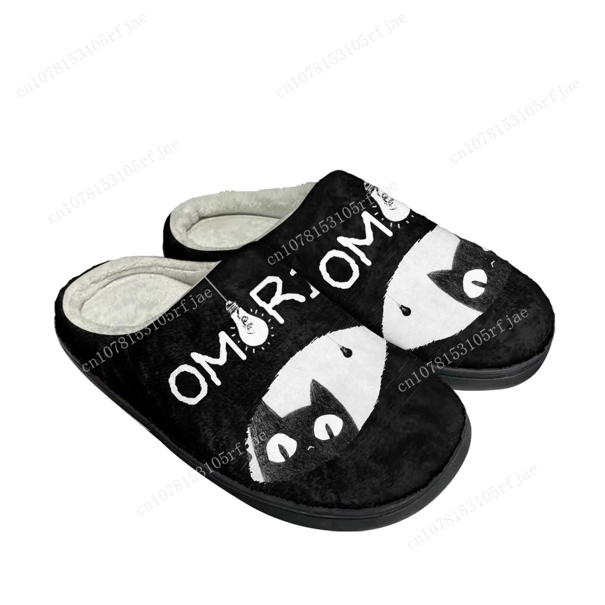 Домашние хлопковые тапочки omori с героями мультфильмов - Фотография_2