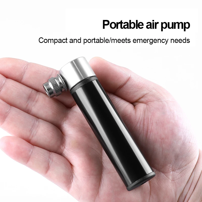 Мини-велосипедный насос schrader presta valve mtb - Фотография_3