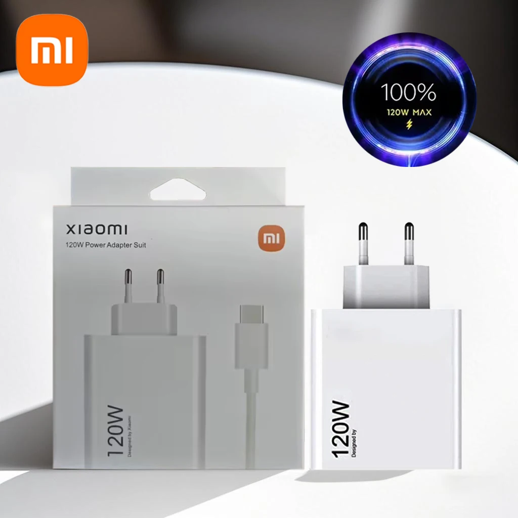 Супер быстрое зарядное устройство xiaomi 120 вт
