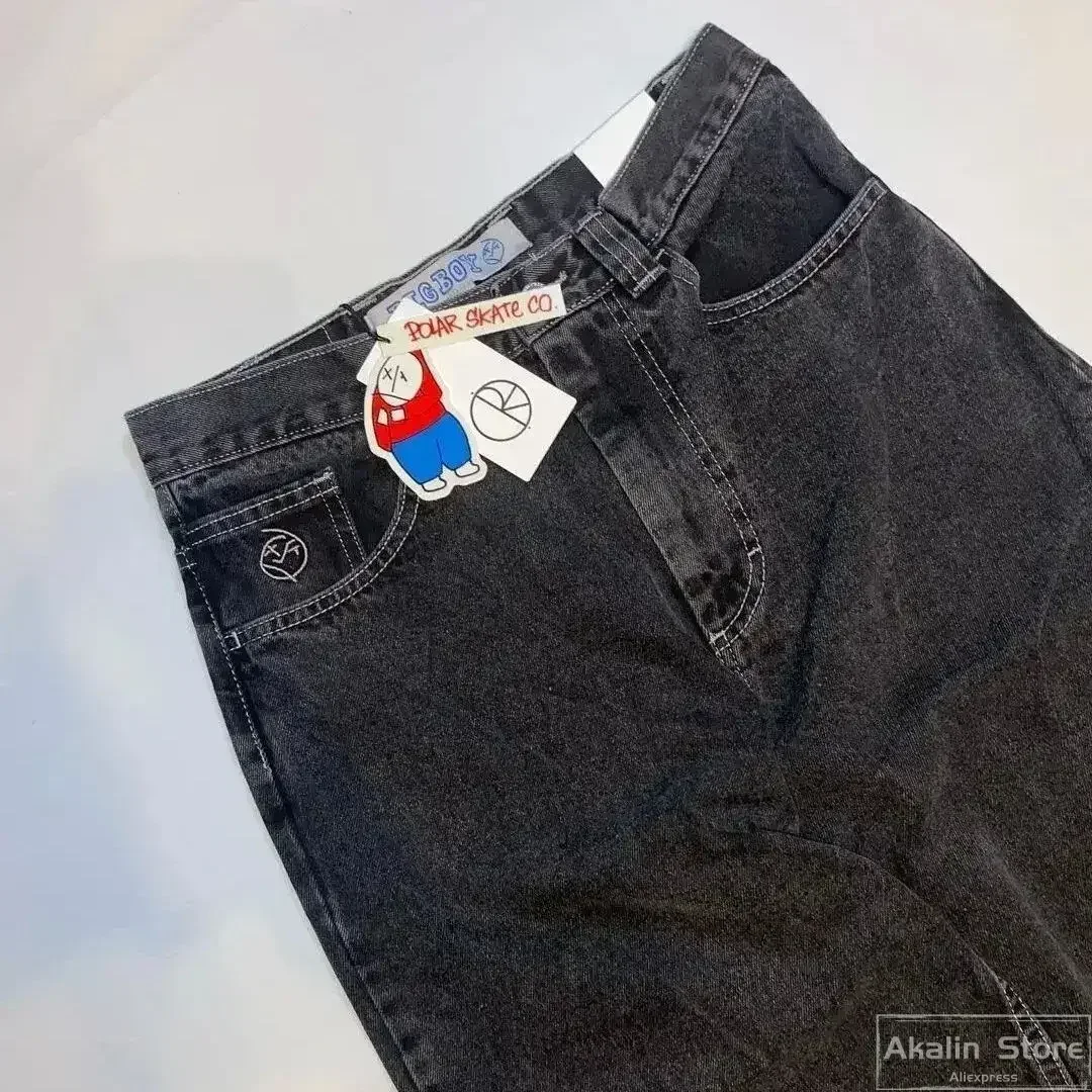 Y2k джинсы для больших мальчиков